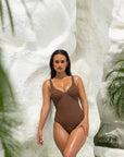 HYAMS ONE PIECE - ESPRESSO